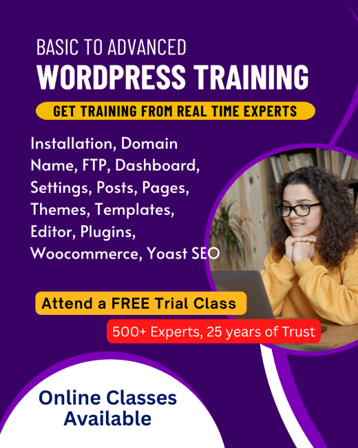 Wordpress Training in Kolkata