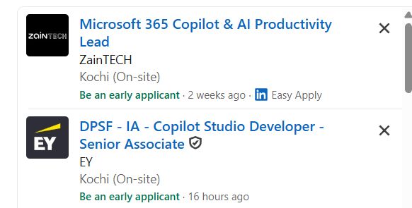 Microsoft Copilot & AI Productivity internship jobs in Delhi